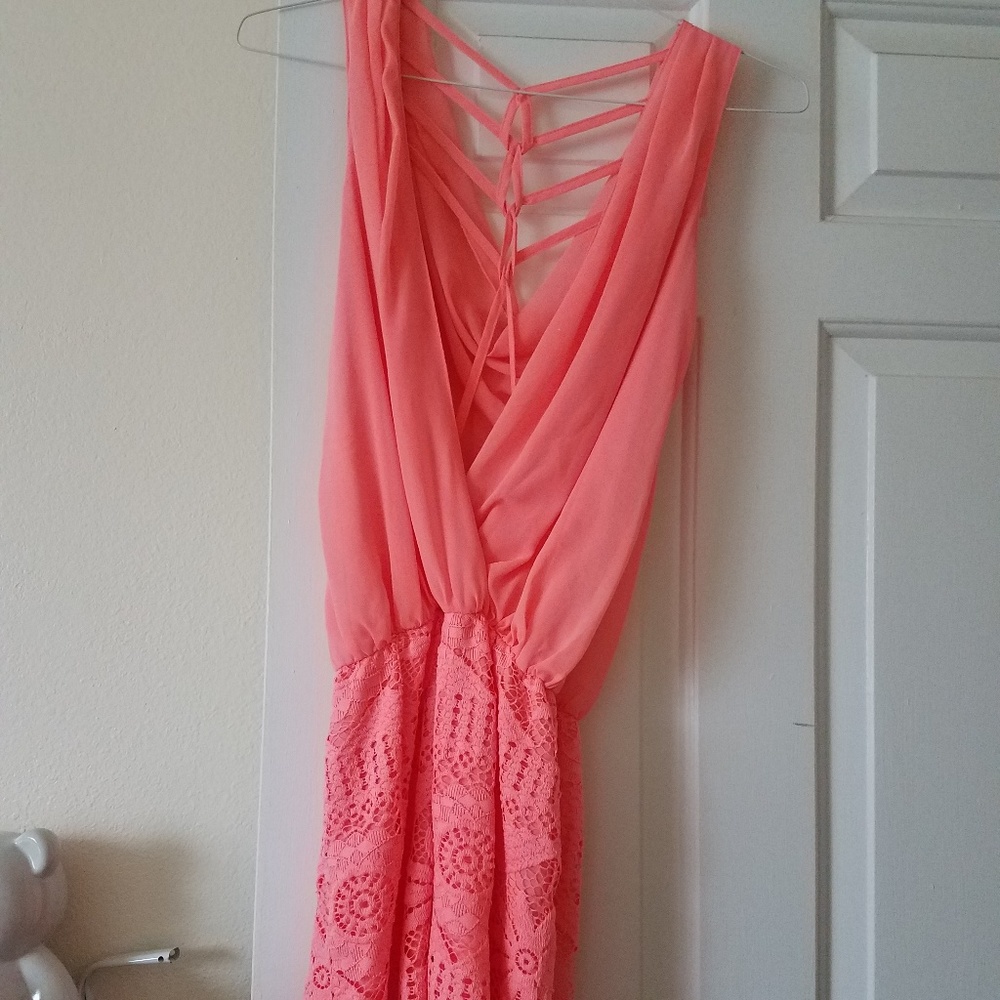 Pink dress